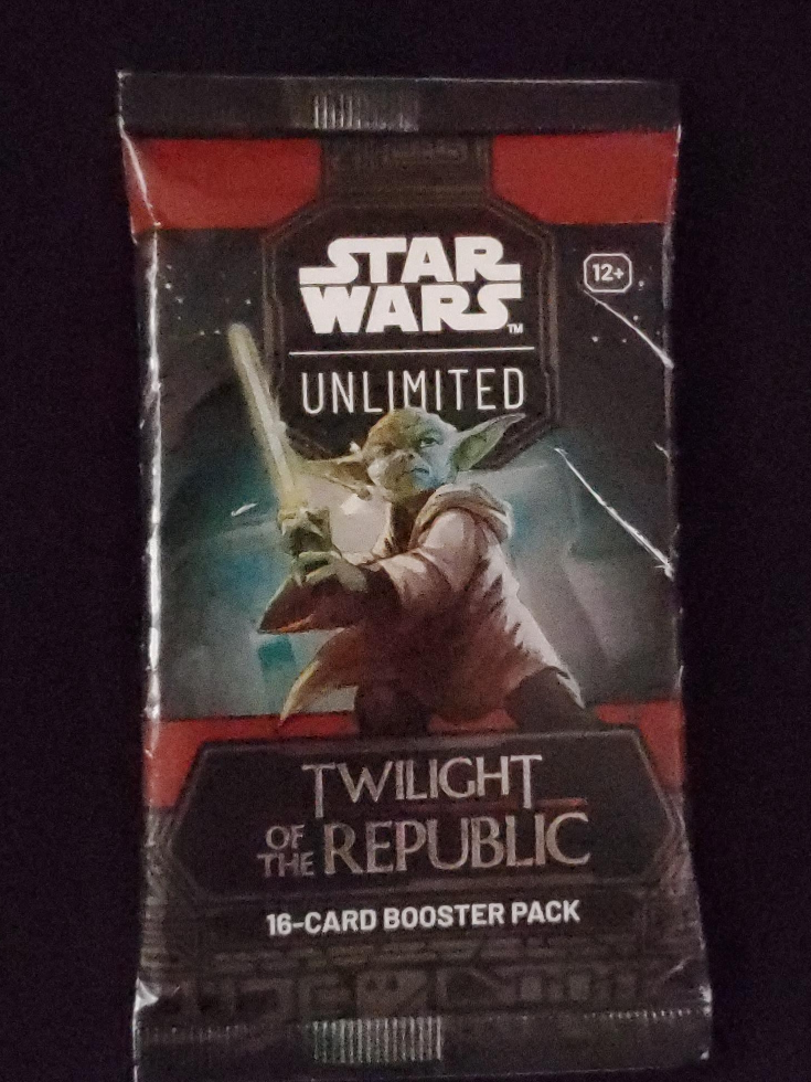 Star Wars Unlimited Twilight of the Republic Booster Pack thumbnail