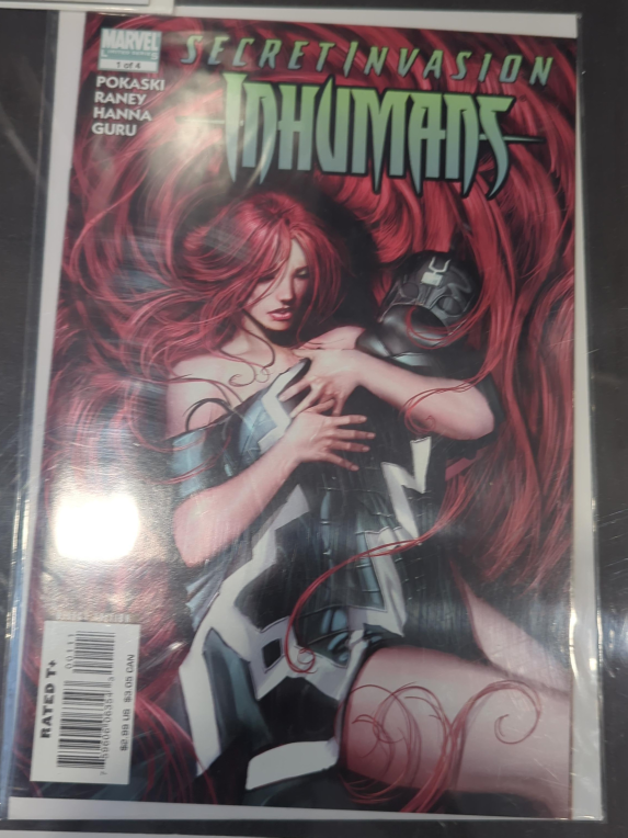 Marvel Secret Invasion Inhumans Comic Book thumbnail