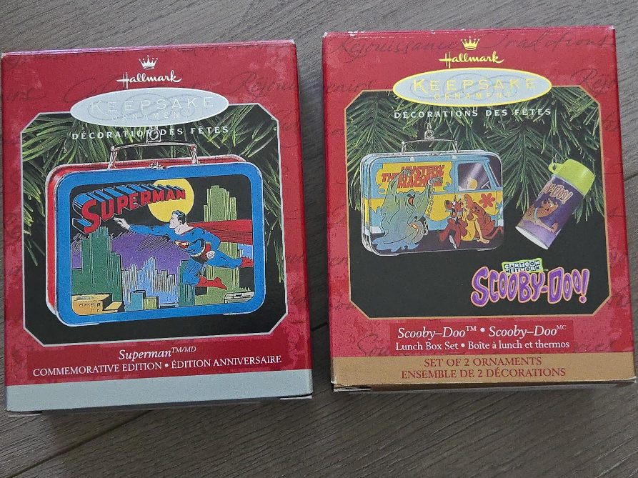 Hallmark Keepsake Ornaments: Superman & Scooby-Doo Set thumbnail