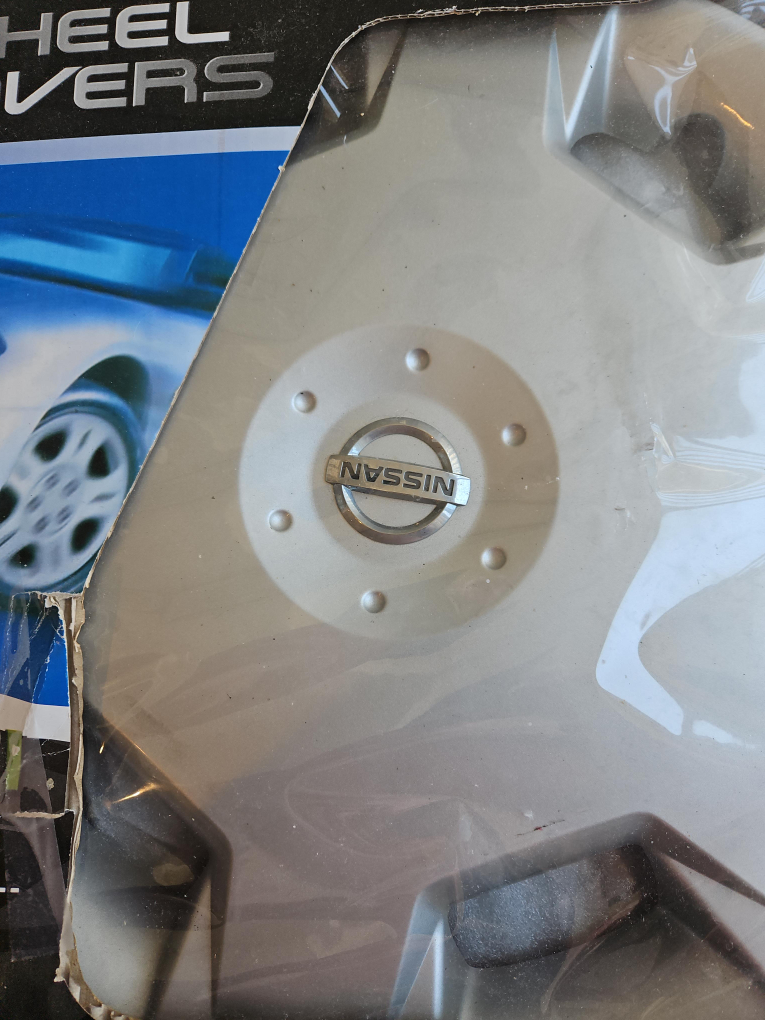 Nissan 15" Wheel Covers - Two 2 Pack, 4 in total. image indicator(1)