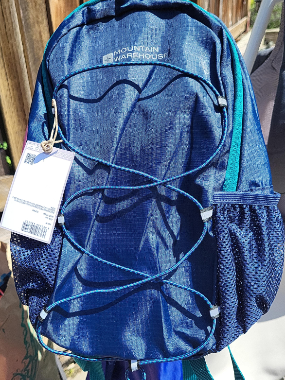 NEW Mountain Warehouse Blue Backpack 8l thumbnail