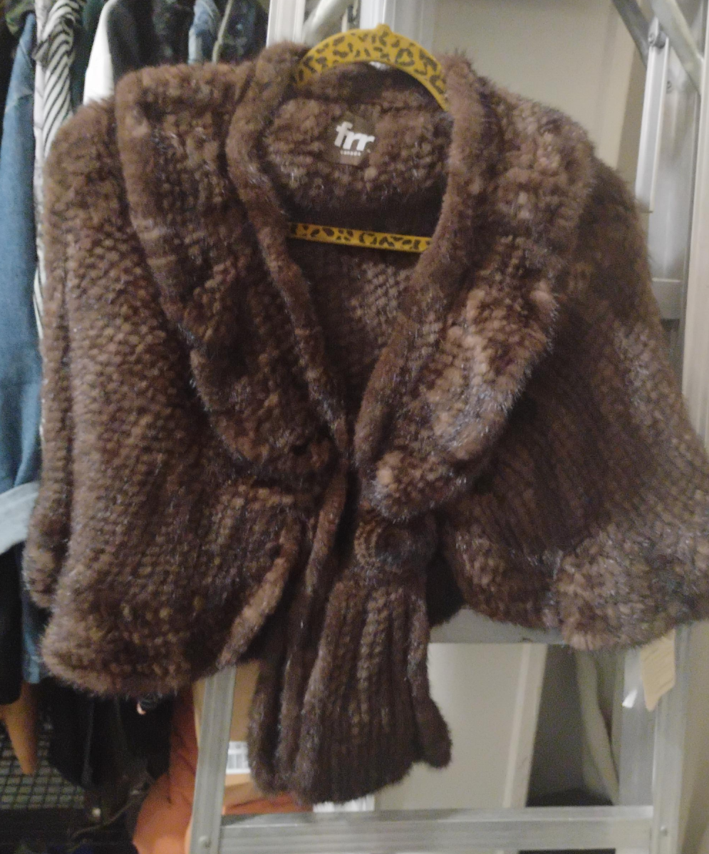 FRR Canada Brown Fur Bolero thumbnail