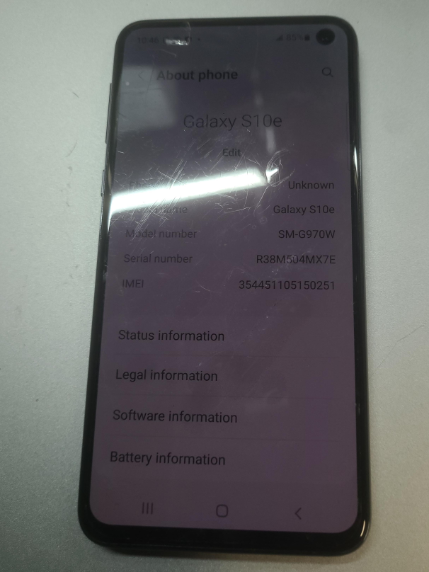 Samsung Galaxy S10e - SM-G970W thumbnail