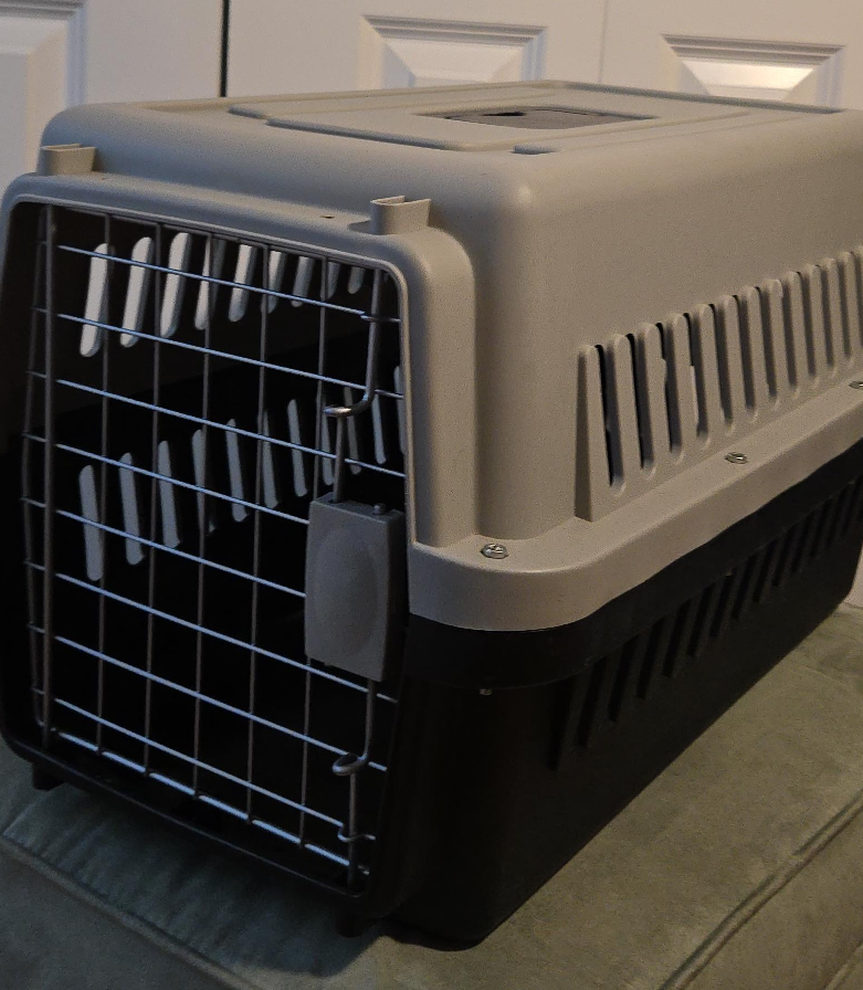 Pet Carrier - Grey and Black thumbnail