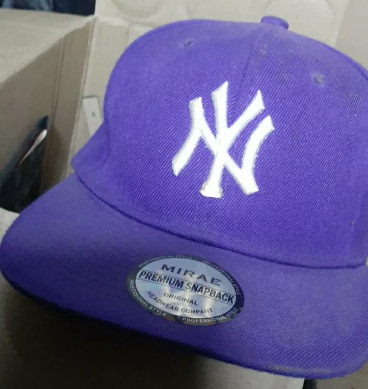 Mirae Premium Snapback - Purple NY Hat thumbnail