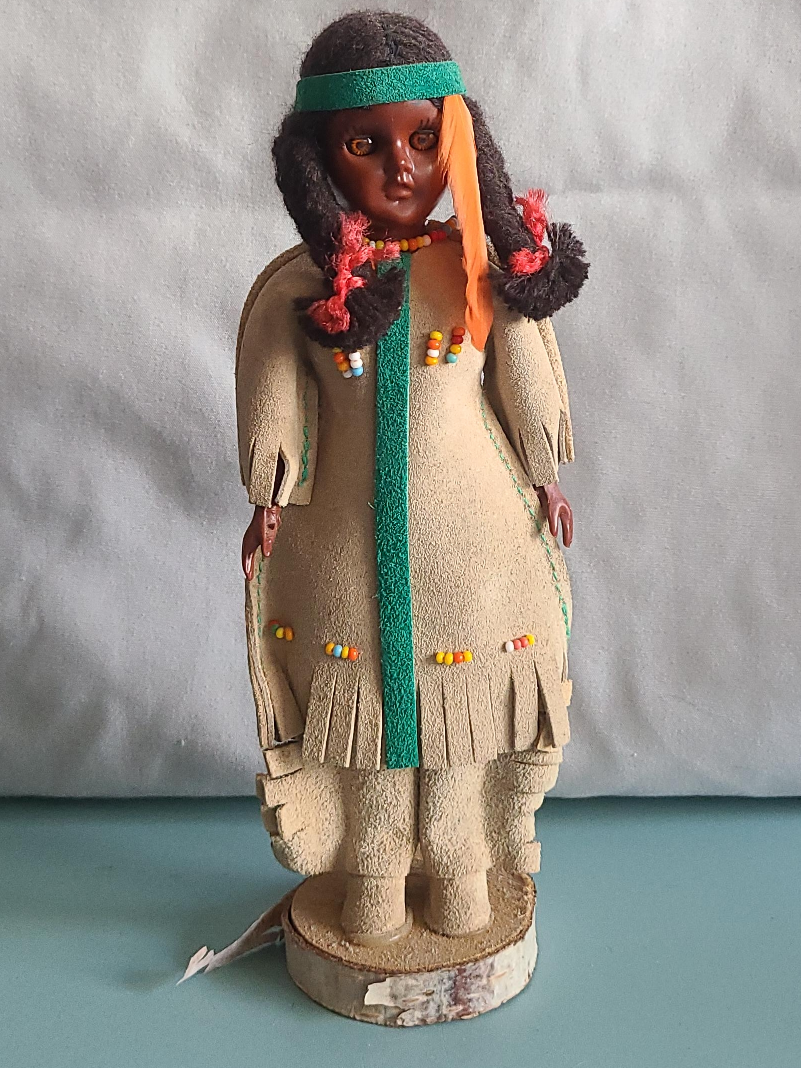 Vintage Native American Style Doll thumbnail