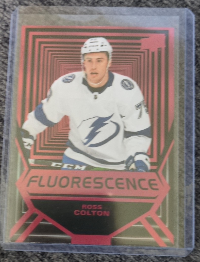 Ross Colton Fluoresence Hockey Card image indicator(1)