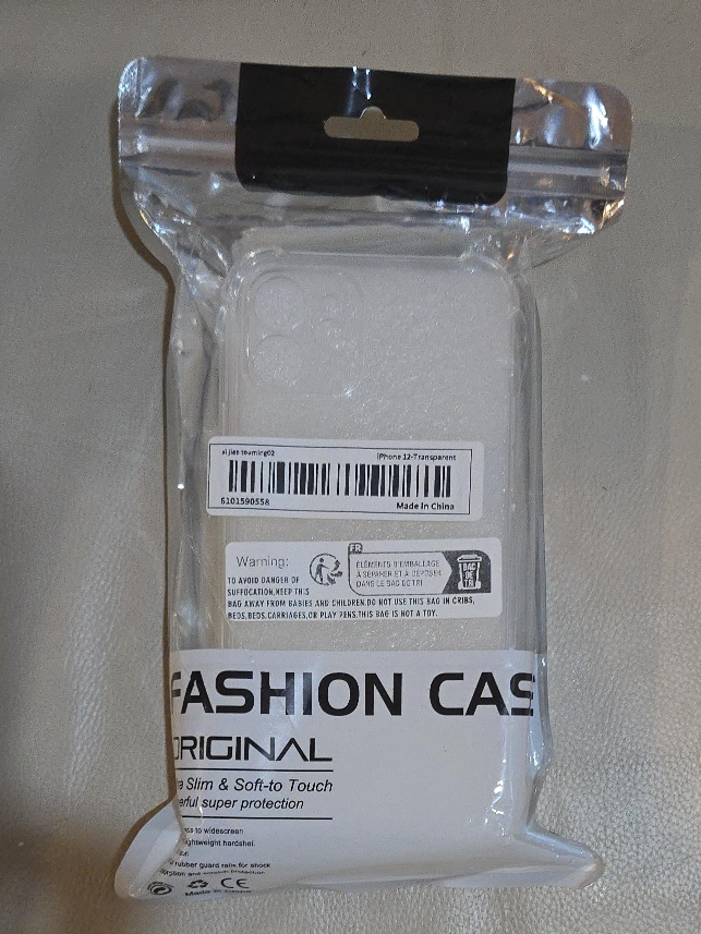 New iPhone 12 Transparent Fashion Case thumbnail