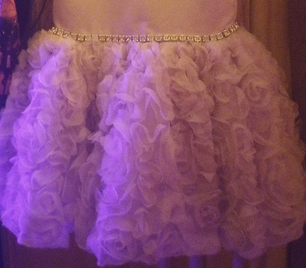 Jessica Simpson 💜Purple Ruffle Tutu dress thumbnail