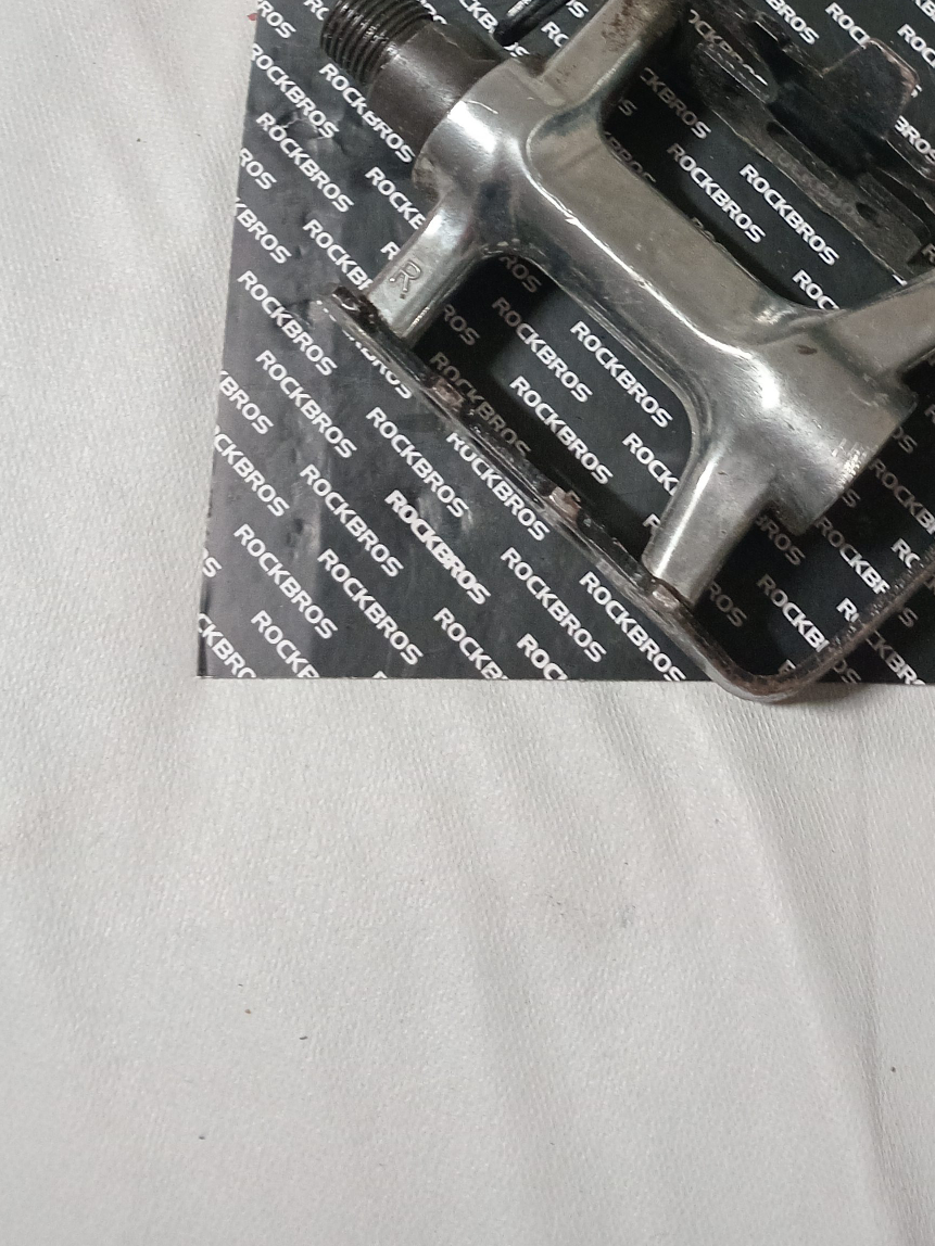 New bike pedals