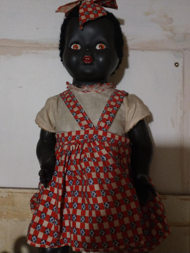 Palitoy afro baby doll from early on decades ago - photo 2