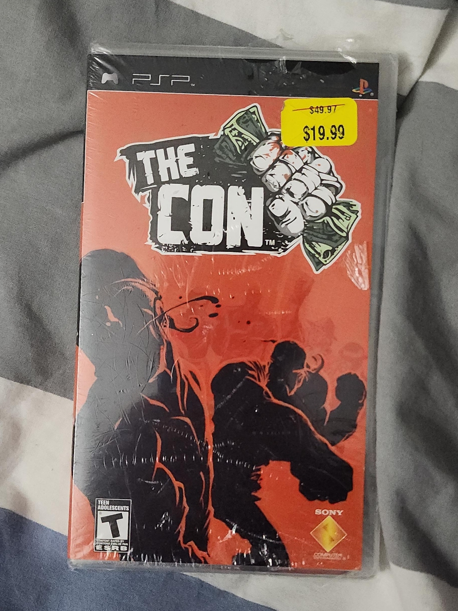 New Sealed The Con PSP Game thumbnail
