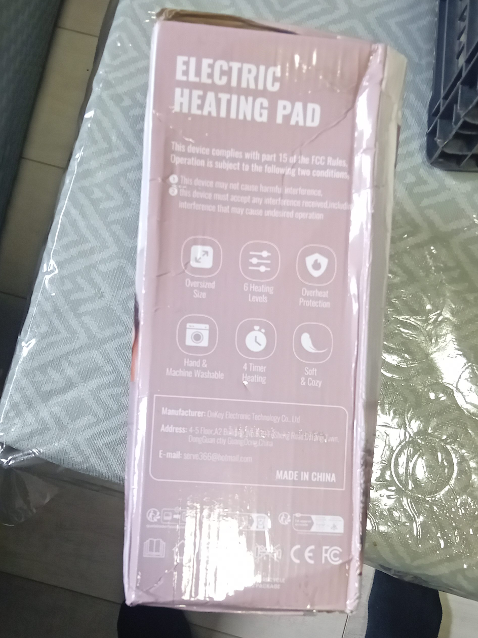 Electric Heating Pad - Oversized, 6 Levels thumbnail
