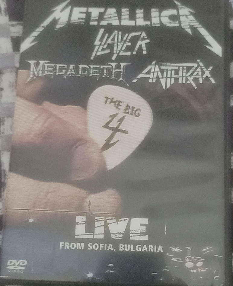 Metallica, Slayer, Megadeth, Anthrax - The Big 4 Live DVD thumbnail