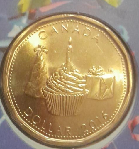 Canadian Dollar 2016 Birthday Coin thumbnail