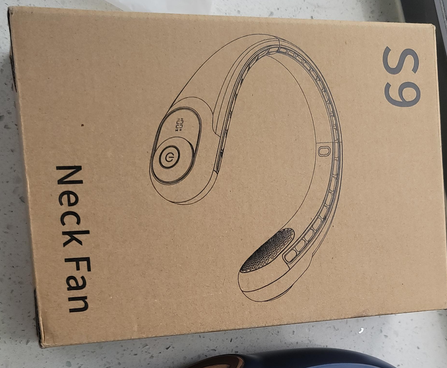 S9 Neck Fan - Personal Fan w/ LED Indicator - USB Type C - photo 2