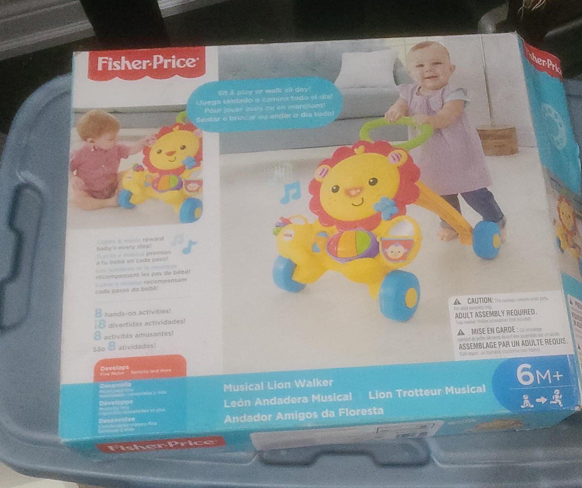 Fisher-Price Musical Lion Walker 6M+ thumbnail