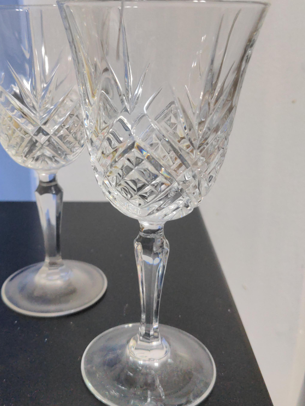 Crystal Wine Glasses - Set of 2 thumbnail