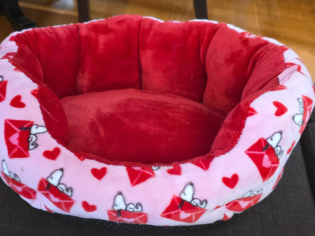 Snoopy Valentine's Day Dog Bed thumbnail