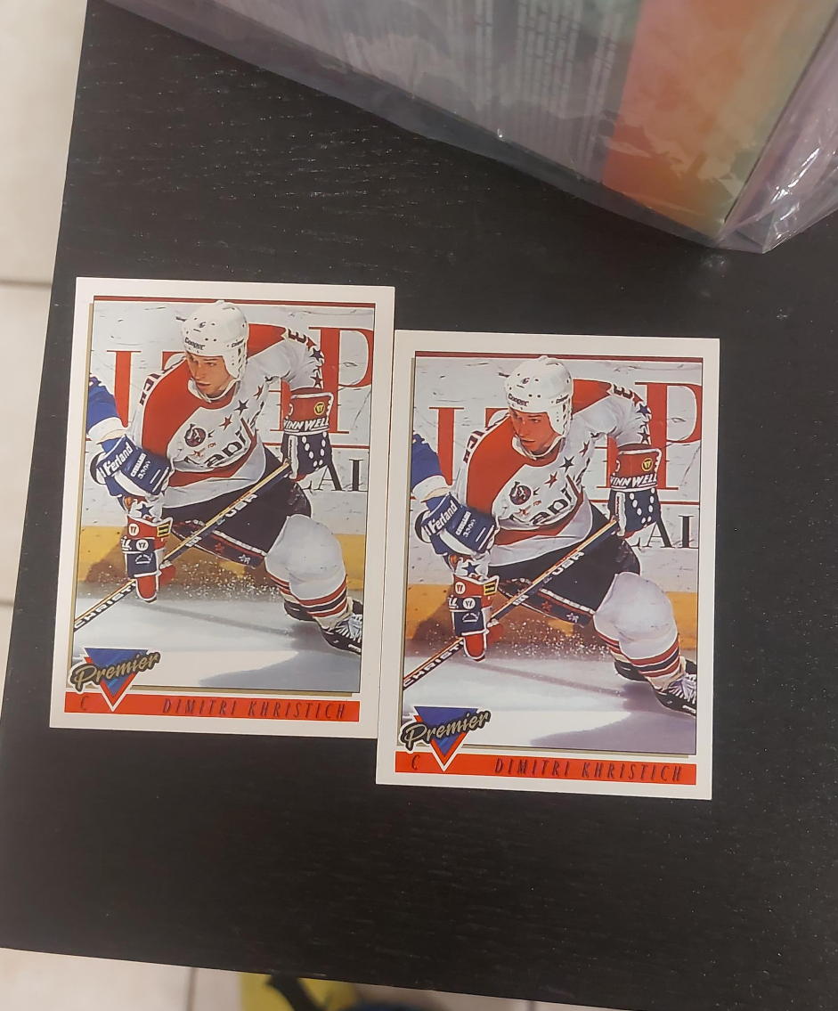 Dimitri Khristich Premier Hockey Card thumbnail