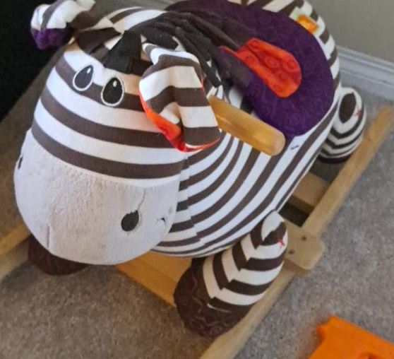 Zebra Rocker for Kids thumbnail