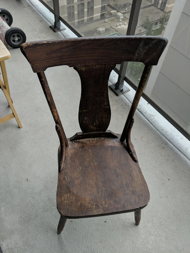 Vintage Wooden Chair thumbnail