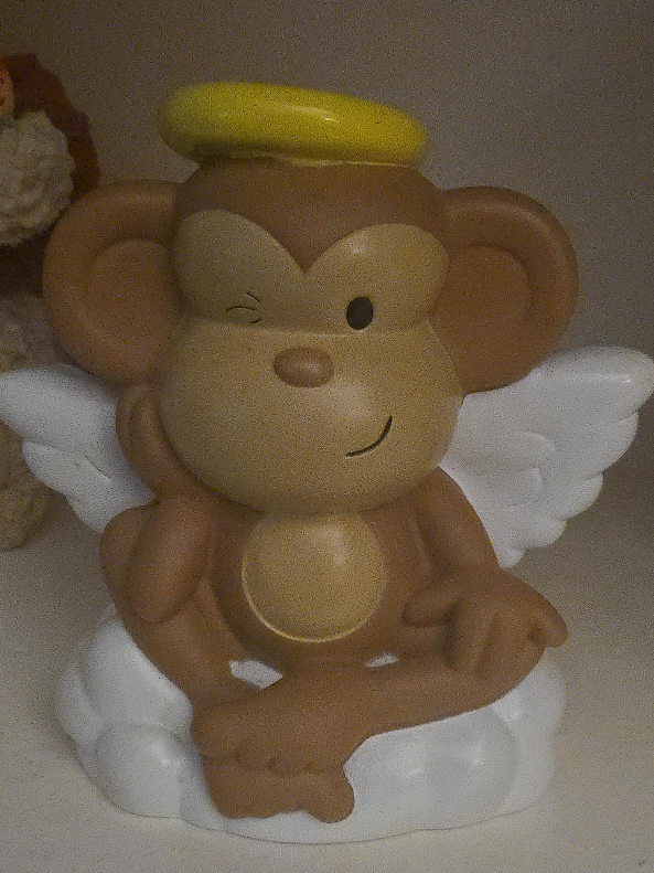 Angel Monkey Figurine thumbnail