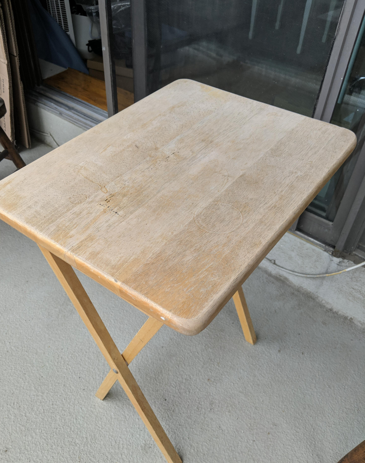 Folding Wooden Table thumbnail