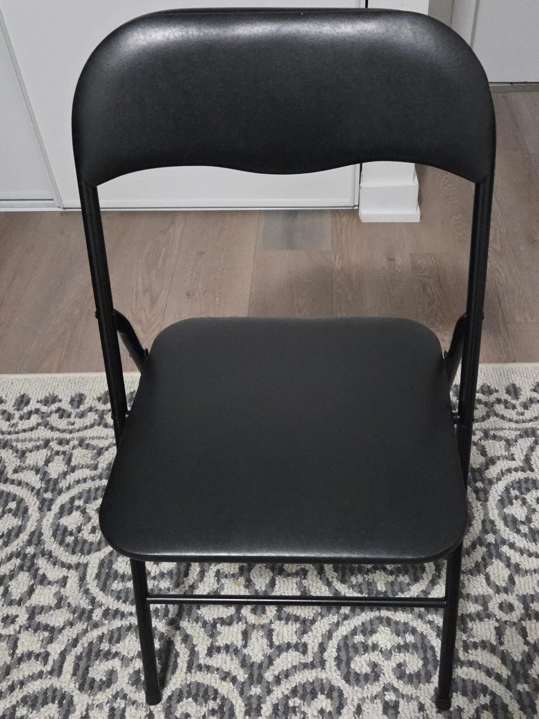 Black Folding Chair - Great Condition!