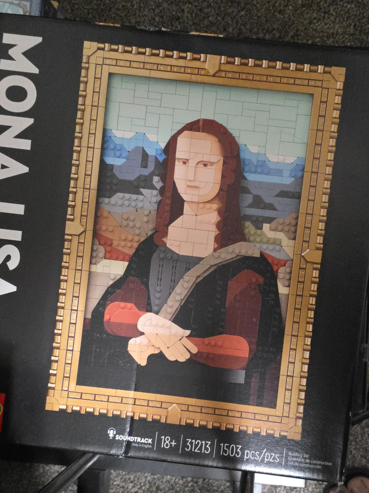 LEGO Art Mona Lisa 31213 (1503 Pieces) thumbnail