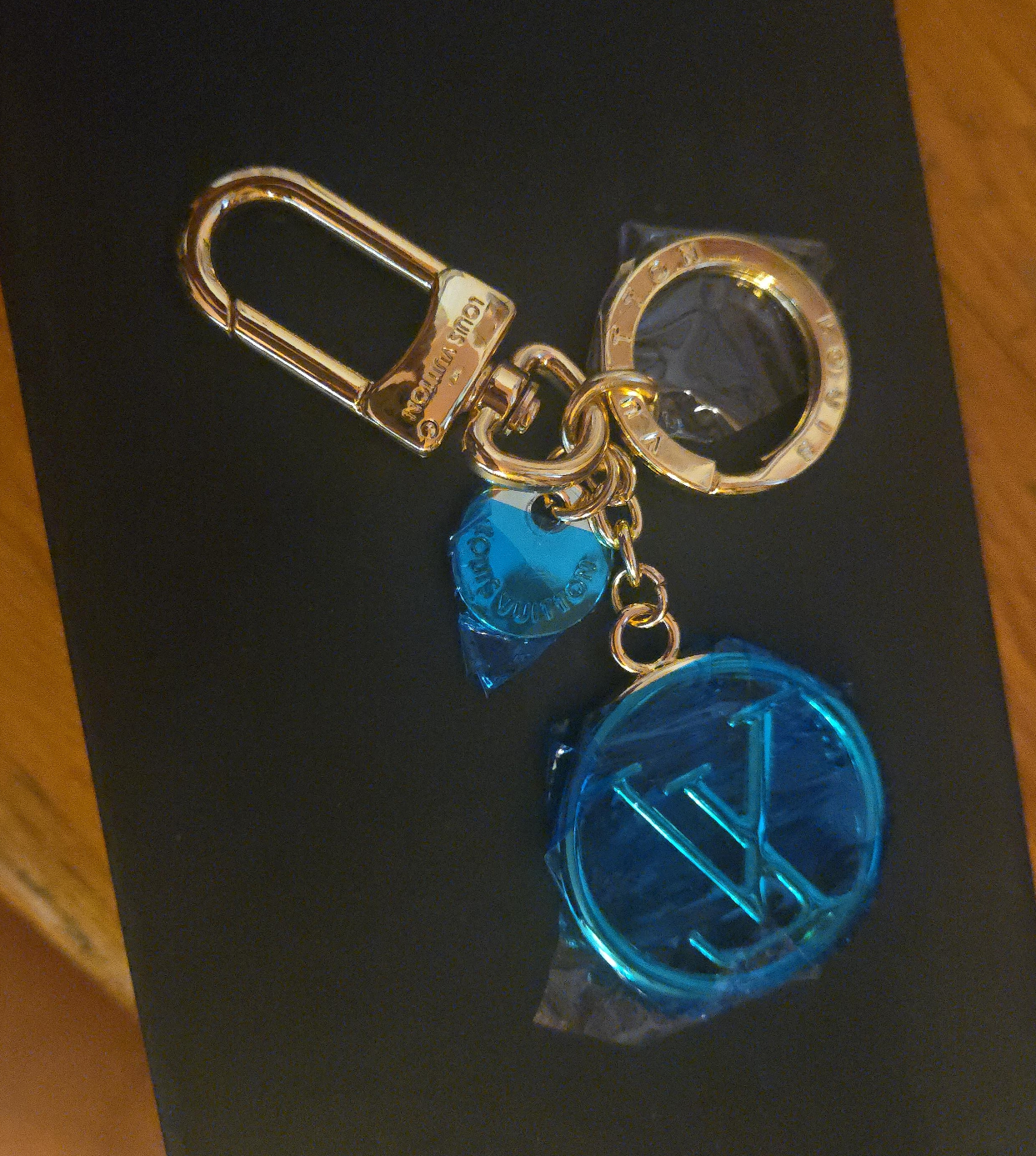 Louis Vuitton Key Chain Blue thumbnail