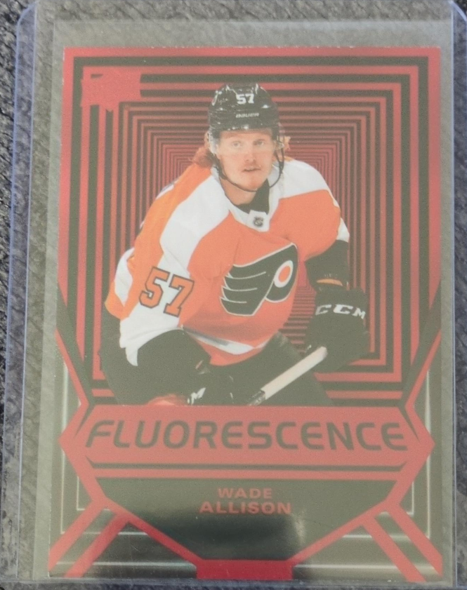 Wade Allison Fluoresence Hockey Card
