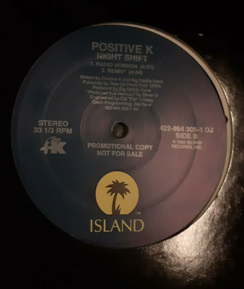 Positive K - Night Shift Vinyl Record thumbnail