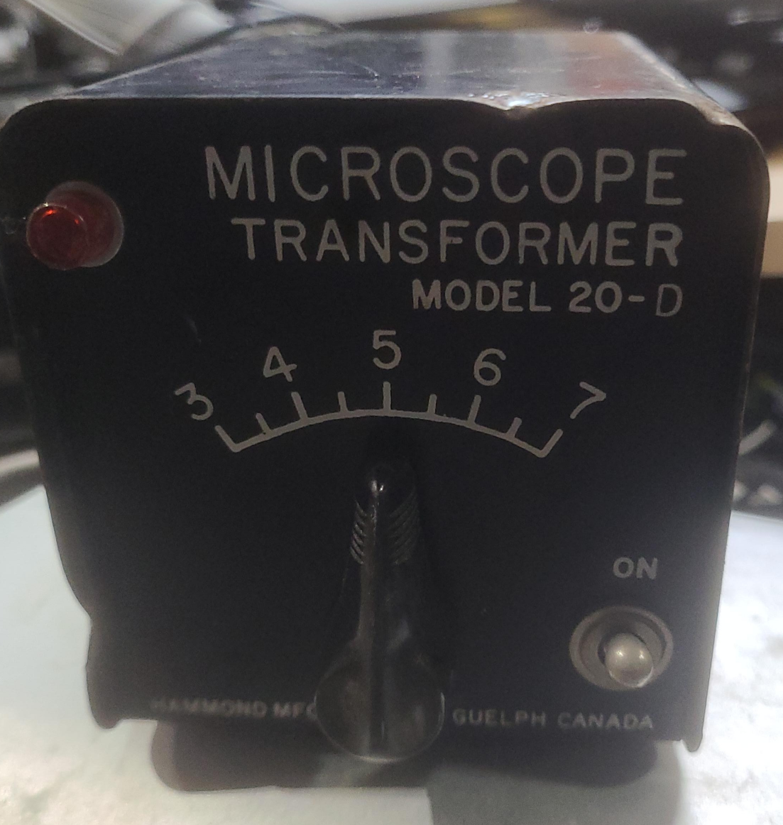 Hammond Microscope Transformer Model 20-D thumbnail