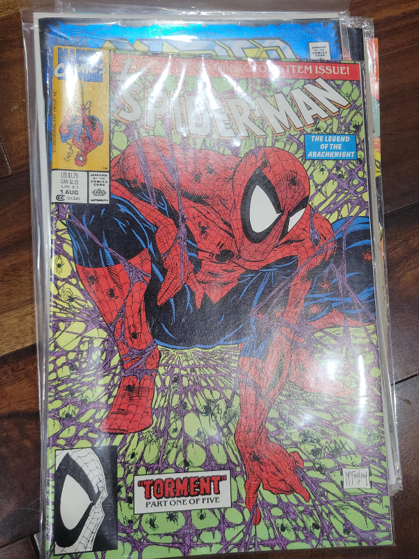 Spider-Man "Torment" Part One of Five Comic Book
