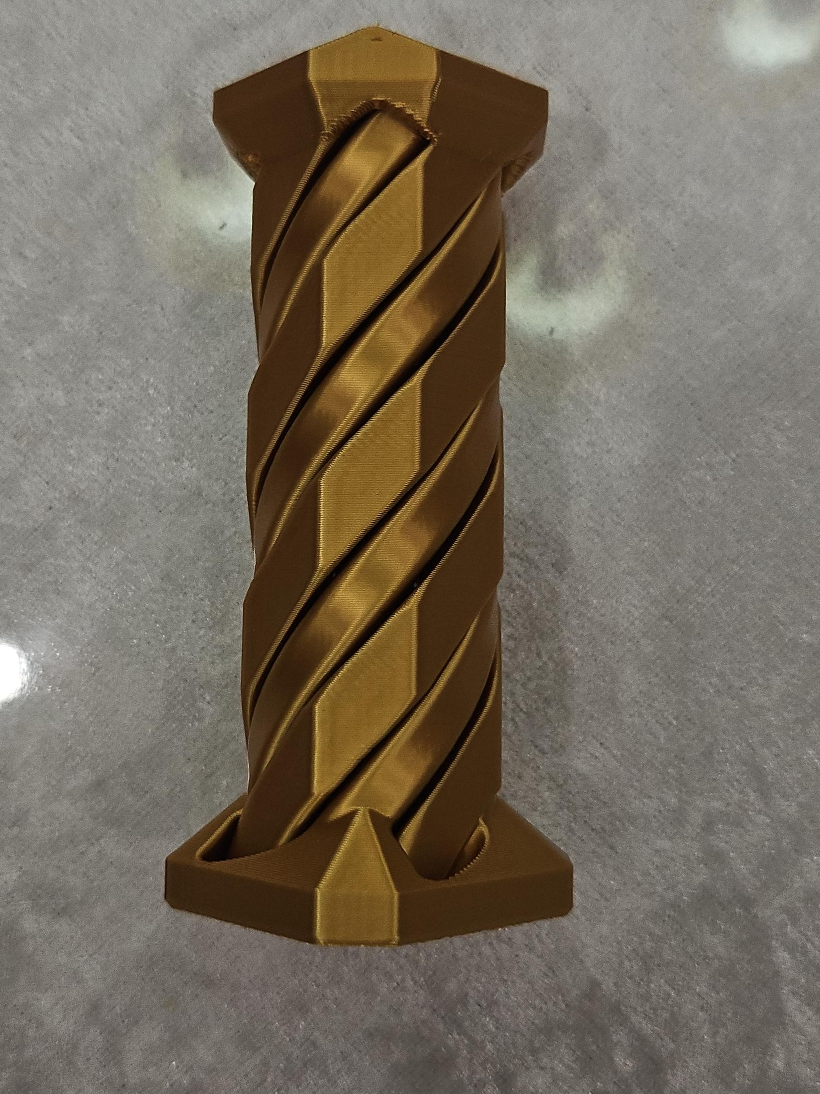 3D Printed spiral fidget thumbnail