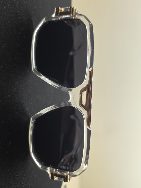 Cazal Clear with Gold colored Frame Sunglasses thumbnail