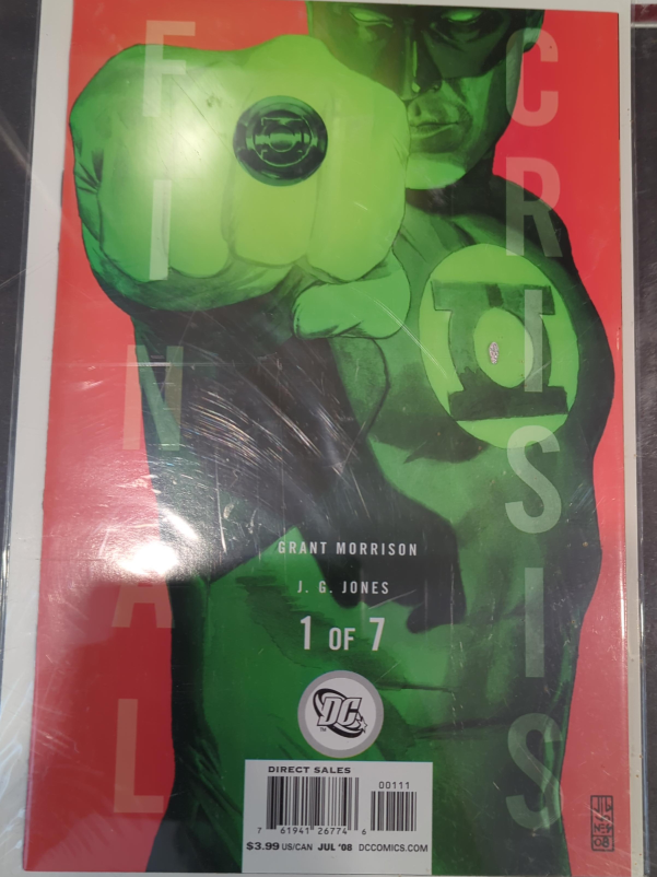 Final Crisis Green Lantern Comic Book thumbnail