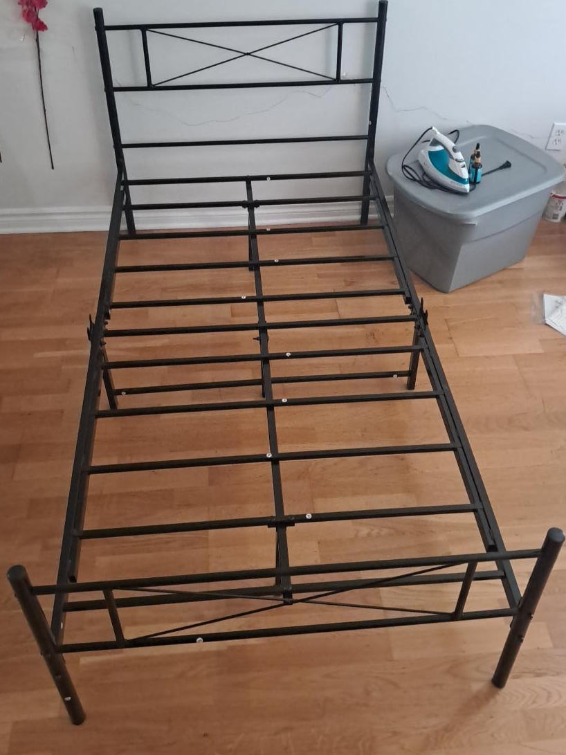 Black Metal Bed Frame thumbnail