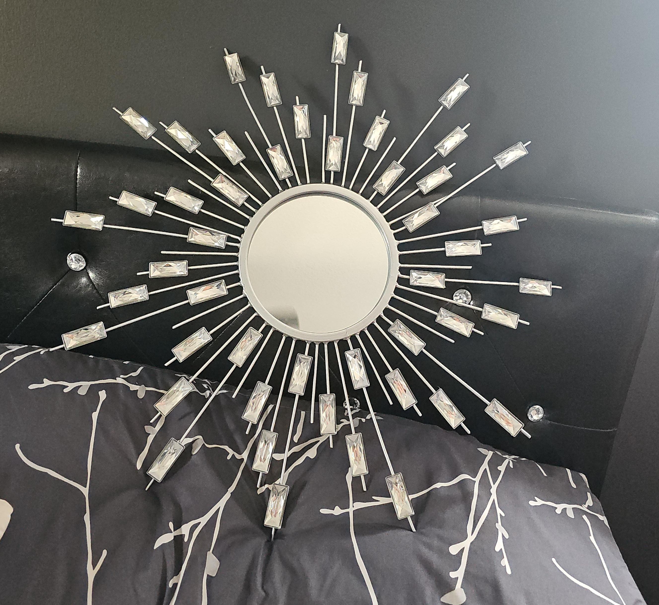 Sunburst Mirror with Gem Accents thumbnail