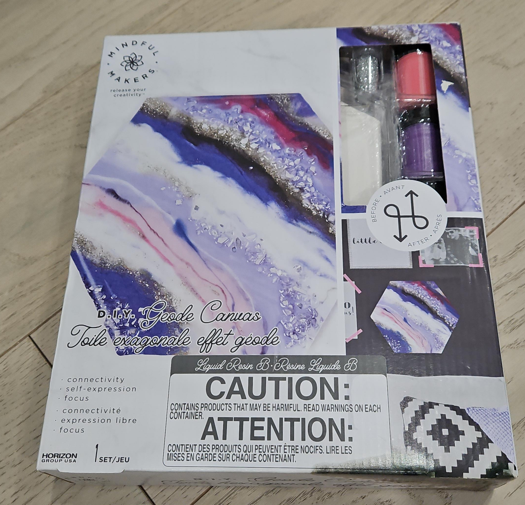 Mindful Makers DIY Geode Canvas Kit - New thumbnail