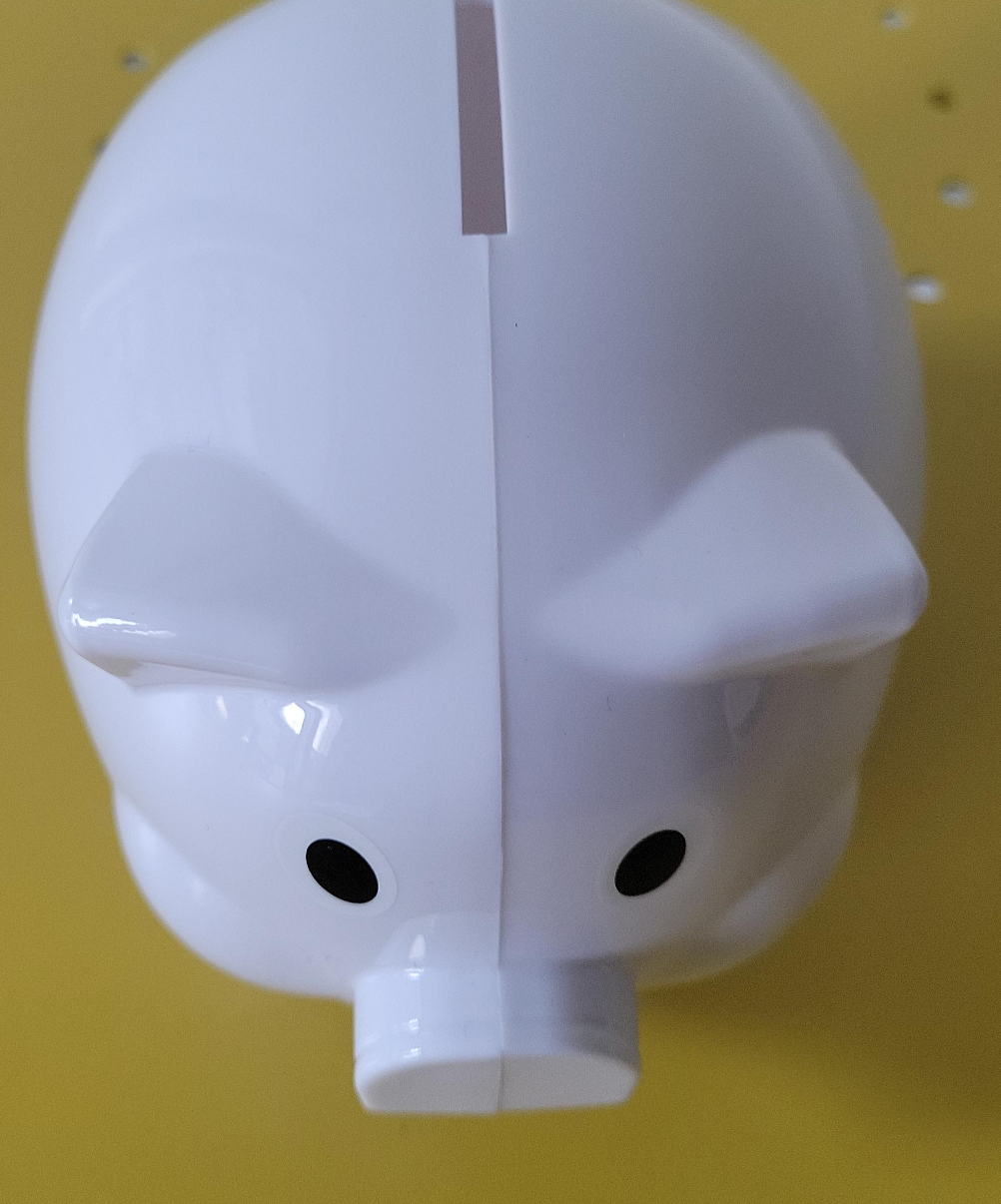 White Piggy Bank thumbnail
