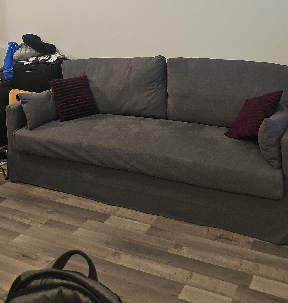 ikea Grey Sofa thumbnail