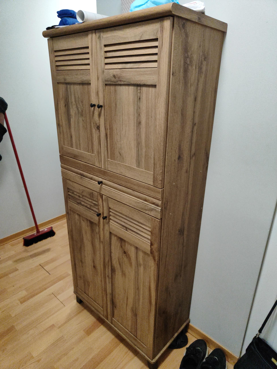 Wooden Shoe Cabinet