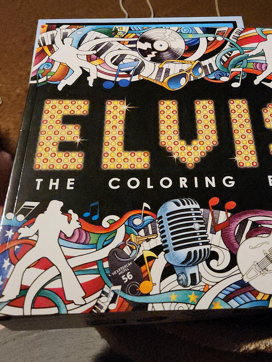 Elvis The Coloring Book thumbnail