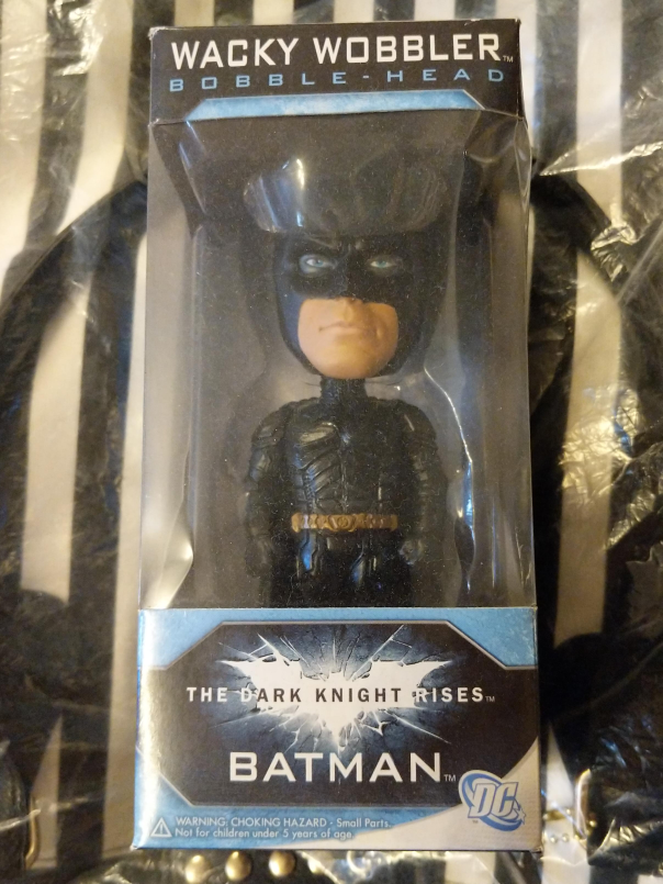 Batman Funko Wacky Wobbler bobblehead The Dark Knight Rises