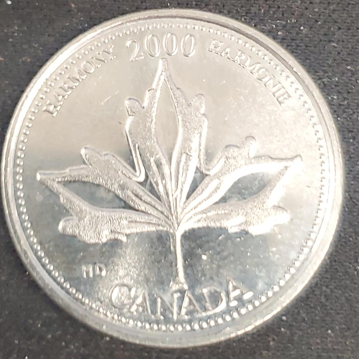 2000 Harmony Canada Coin thumbnail