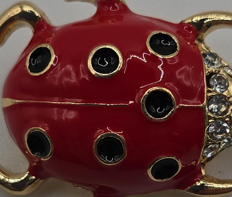Ladybug Teapot Figurine thumbnail