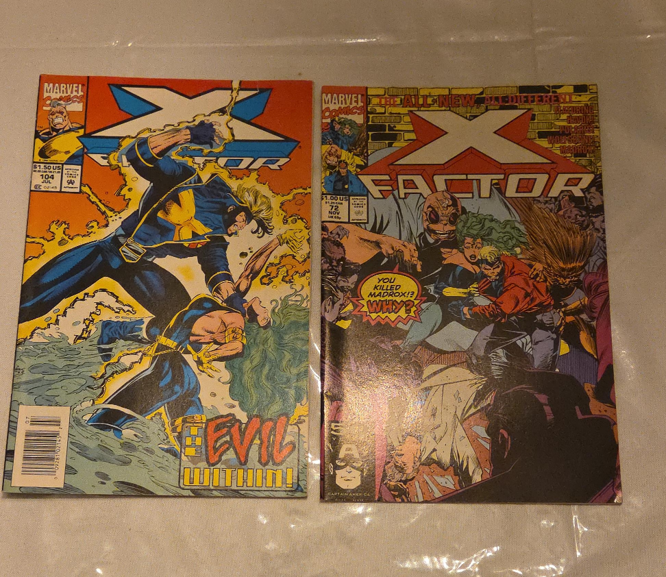 Marvel X-Factor Comic Books thumbnail