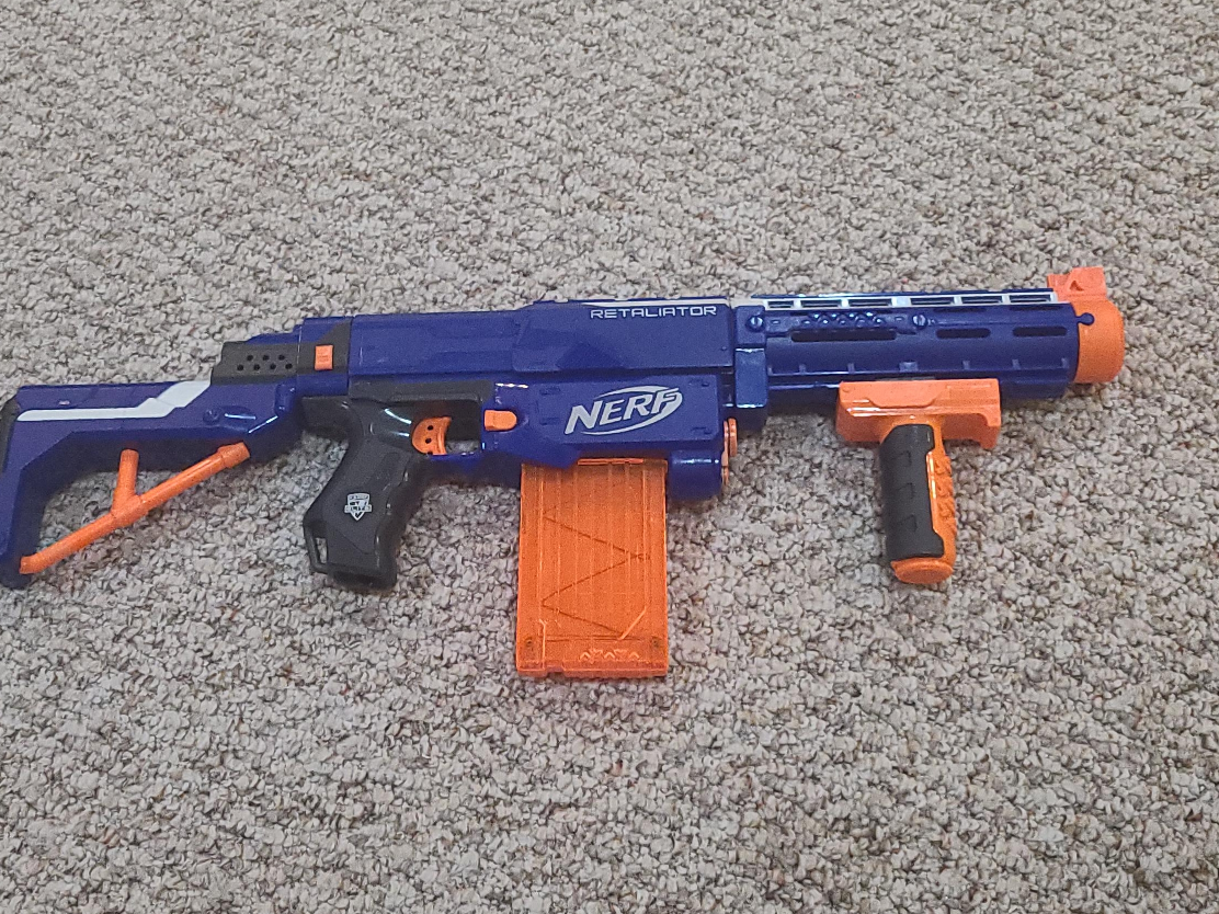 Nerf Retaliator Blaster - Modded Internals thumbnail